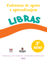 Cadernos de Apoio e Aprendizagem - Libras (3º ano - alunos)