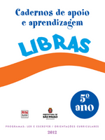 Cadernos de Apoio e Aprendizagem - Libras (5º ano - alunos)