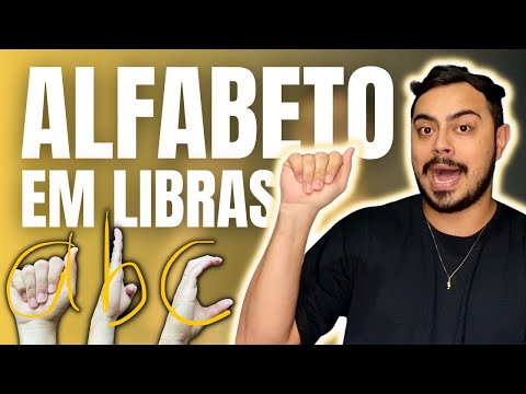 ALFABETO manual EM LIBRAS para INICIANTES como você NUNCA viu (Super fácil)