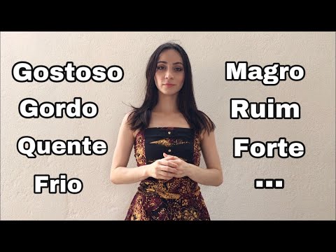 30 Adjetivos em Libras