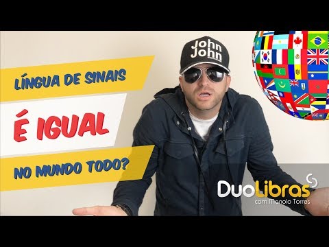 Língua de sinais é igual no mundo todo? DuoLibras com Manolo Torres