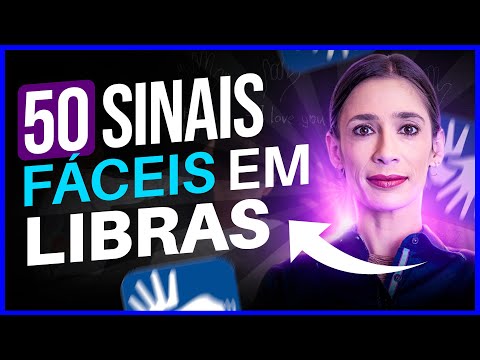 Aprenda 50 Sinais em Libras FÁCEIS e ÚTEIS Para Iniciantes! | Débora Libras