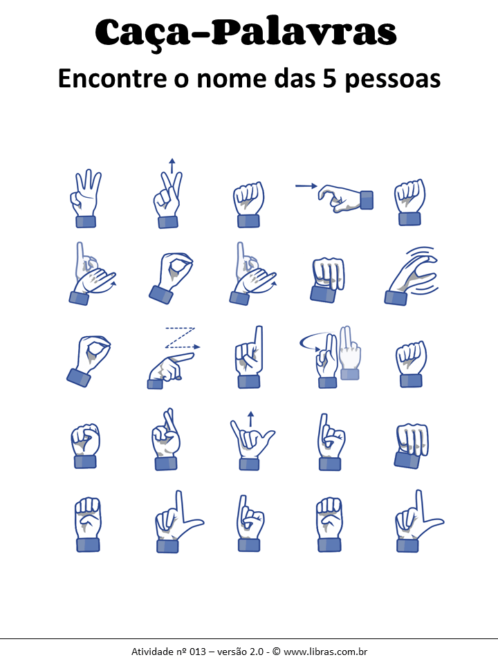Dinâmicas em Libras