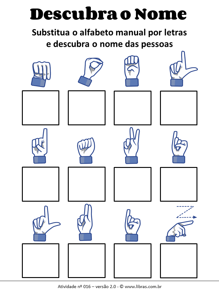 Dinâmicas em Libras