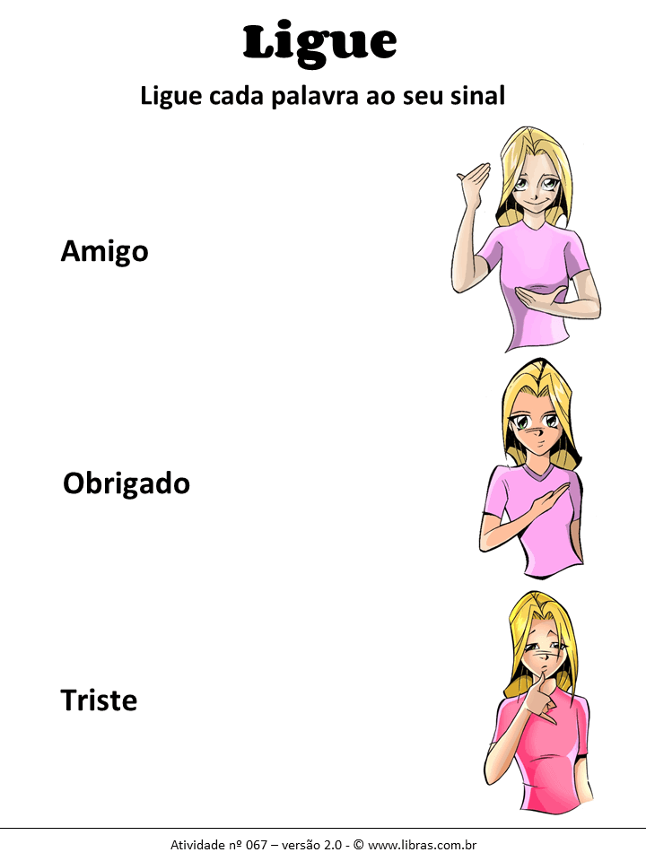 Dinâmicas em Libras