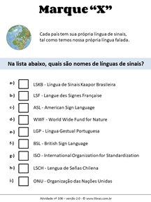 Atividade 108